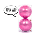 2pza 15cm Rosa bebe