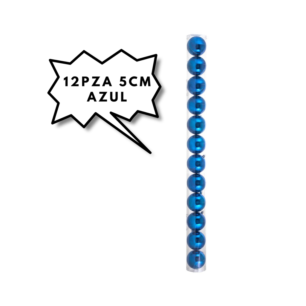 12pza 5cm Azul