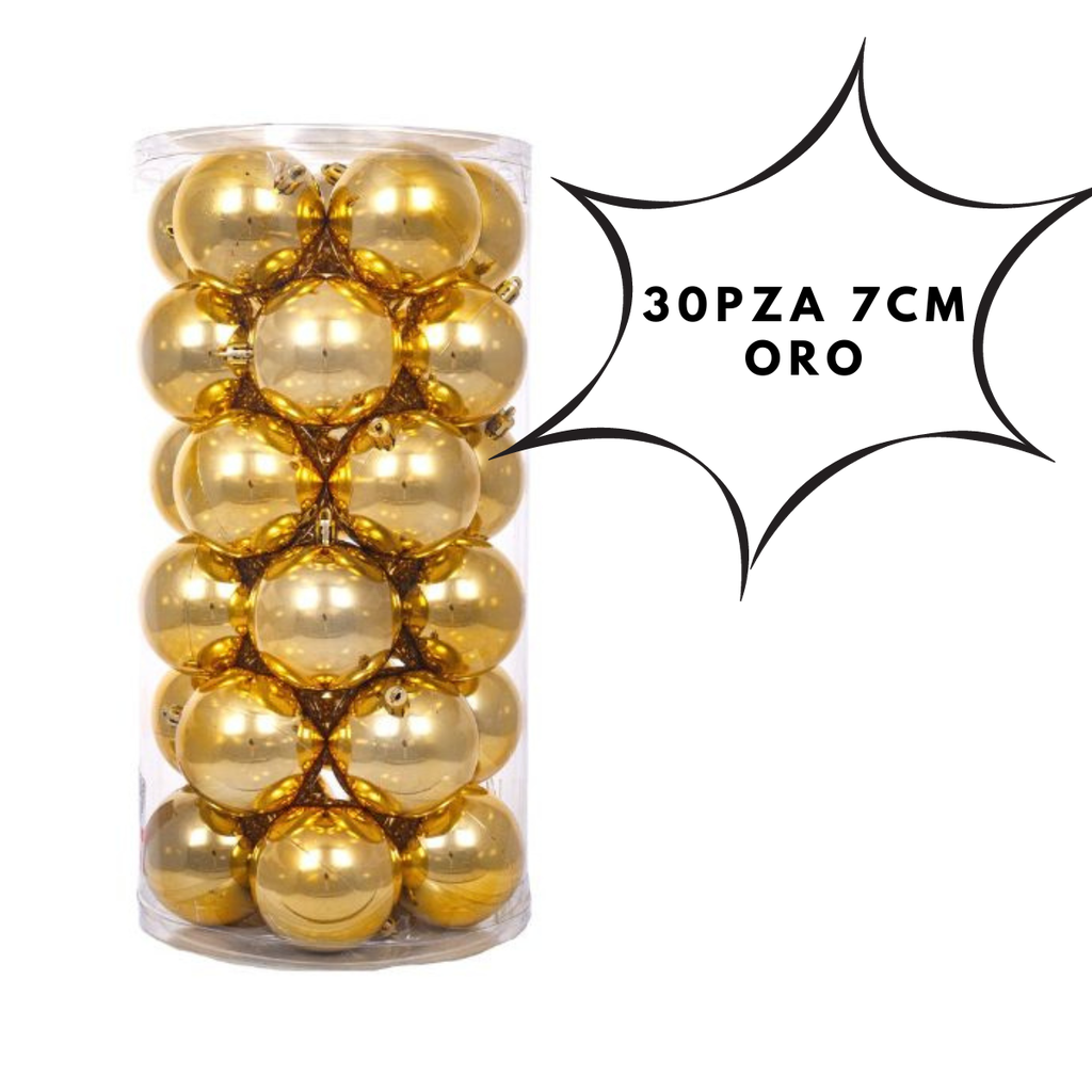 30pza 7cm Oro