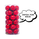 30pza 7cm Rojo