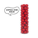 60pza 3cm Rojo