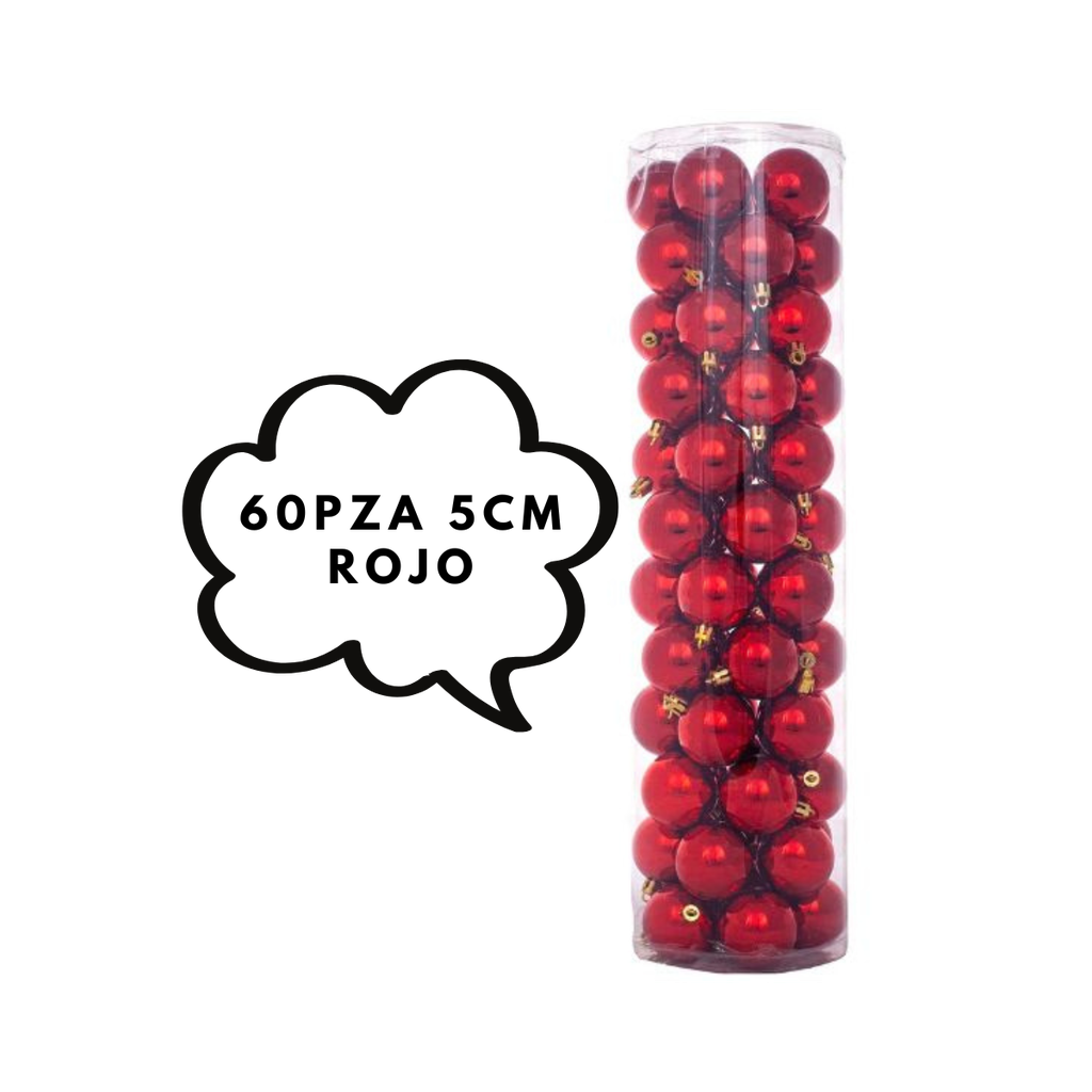 60pza 5cm Rojo