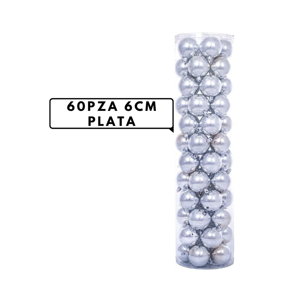 60pza 6cm Plata