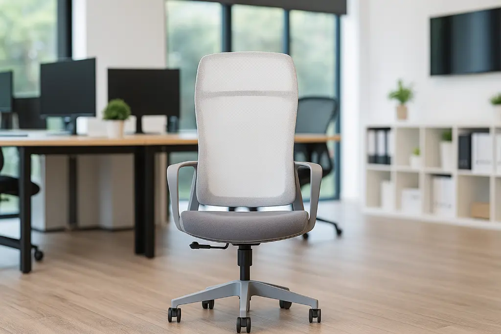 SIlla solar gris oficinaambientado.webp