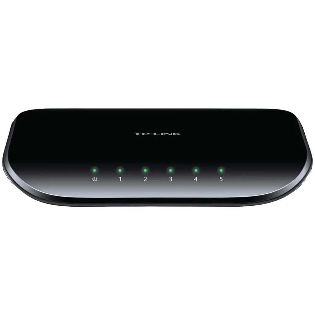 Conmutador de computadora TP-Link TL-SG1005D Negro