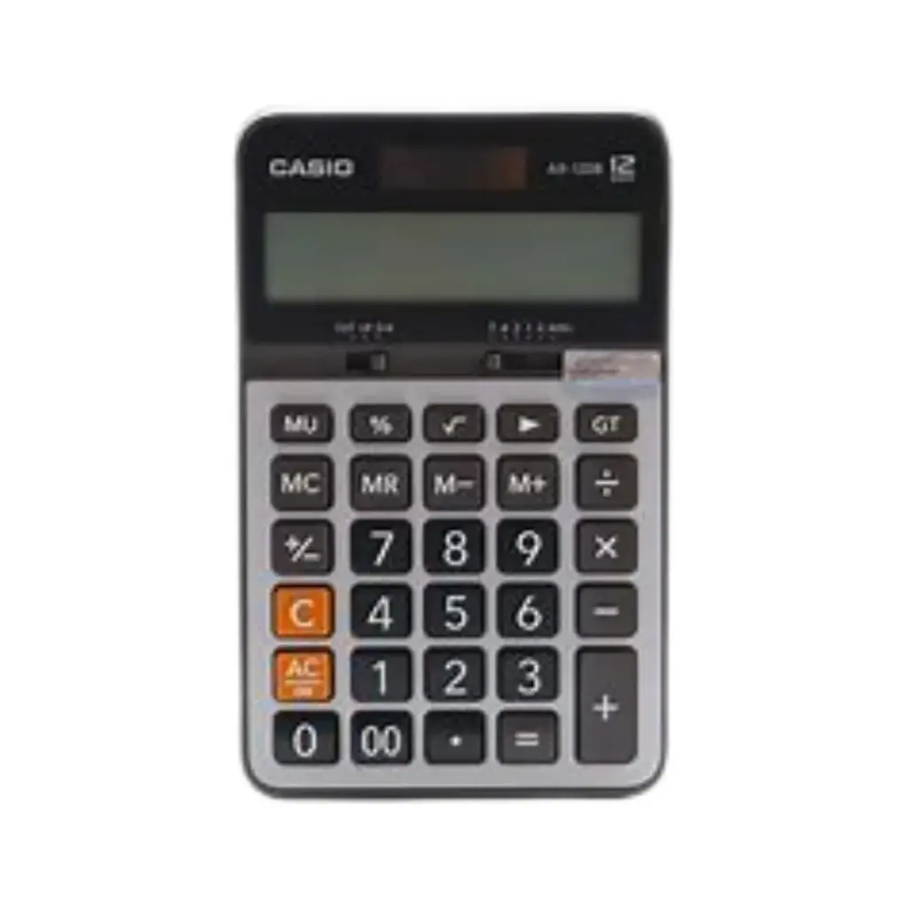 Calculadora electrónica dual Casio AX-120B 12 digitos