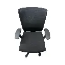 Silla con respaldo de malla Negro