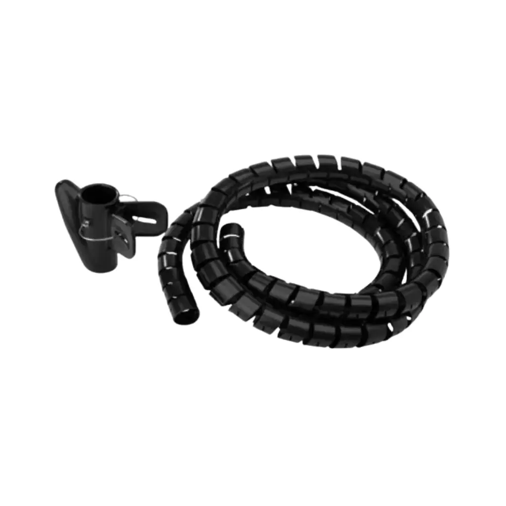 Organizador de cables Steren 400-200N Color negro 1.5 m