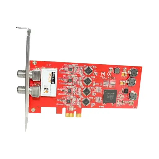 [MY0019] Tarjeta Pci Tbs Quad Sintonizador Iptv
