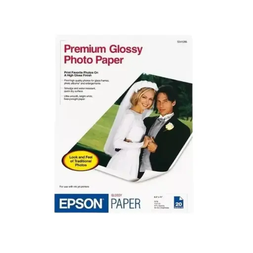 [MY0053] Papel Fotografíco Premium Brillante Epson Tamaño Carta