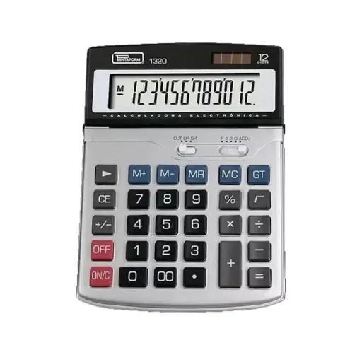 [MY0056] Calculadora electrónica dual Printaform 1320 de 12 digitos