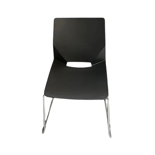 [MY0067] Silla de plastico Negro