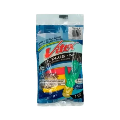 [MY0079] Guantes de limpieza Vitex 1 par talla 9 grande