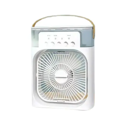 Enfriador aire portátil AIR COOLER FAN HH0023 Con led