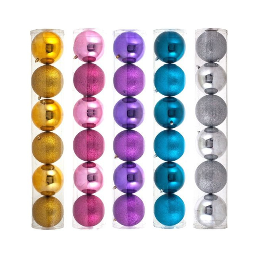 Esfera de navidad mix brillante/diamantada