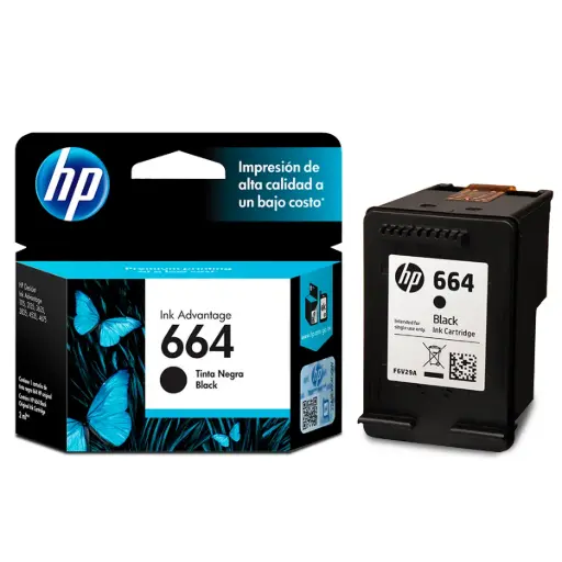 Tinta HP 664 Negro