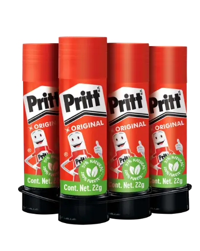 Pritt de 27 gramos con 4 piezas